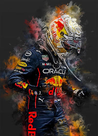Thumbnail for Diamond Painting Max in kleur met Ronde steentjes 70x100cm - Beste Kwaliteit