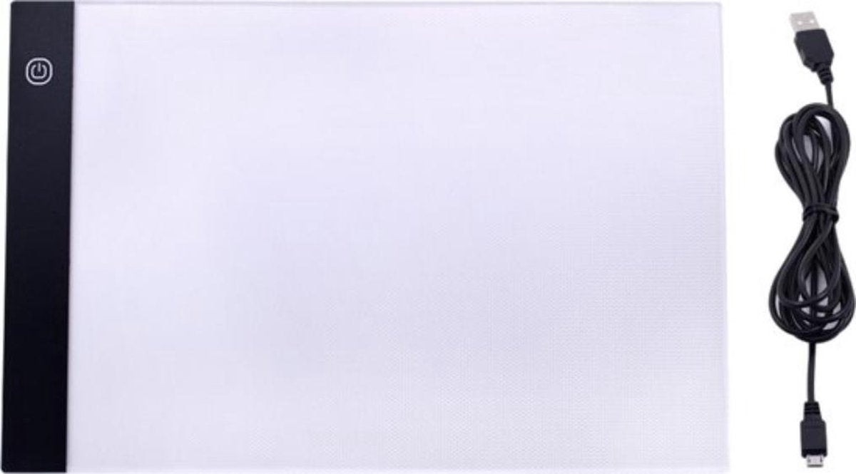 A3 LED Ultra dun - light pad - lichtbak - tekentafel - daimond painting - dimbaar 3 standen