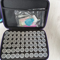 Thumbnail for Opbergbox paars vlinder voor Diamond Painting Tools - Handige draagtas voor pen en accessoires