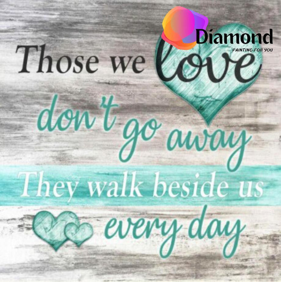 Degene van wie wij houden Diamond Painting for you