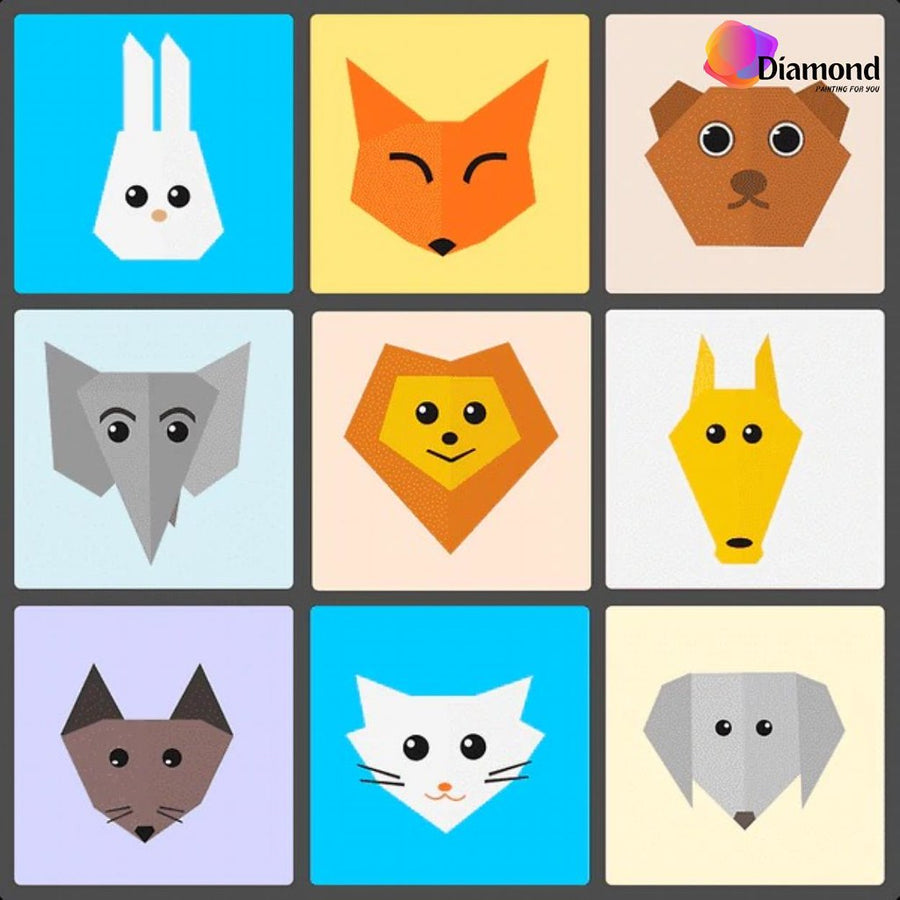 Dieren Portretten Diamond Painting for you
