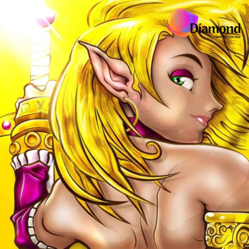 Prinses- Elf Sprookje Diamond Painting for you
