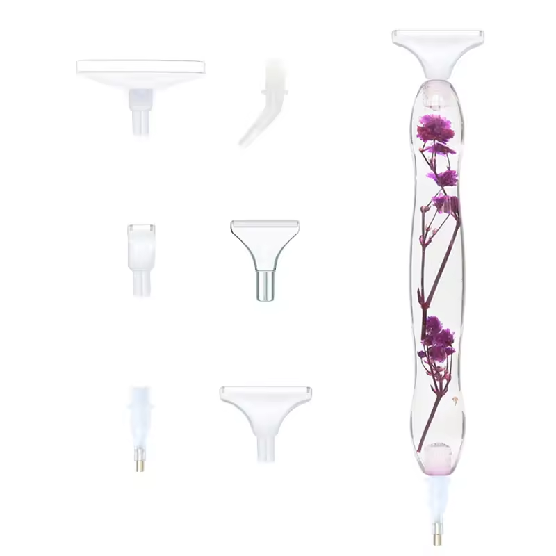 Diamond Painting Pen met Bloemen – Morgen in Huis