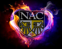 Thumbnail for Diamond Painting Logo NAC met Ronde steentjes 100x80cm - Beste Kwaliteit