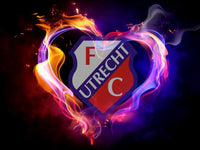 Thumbnail for Diamond Painting Logo FC Utrecht met Ronde steentjes 100x80cm - Beste Kwaliteit