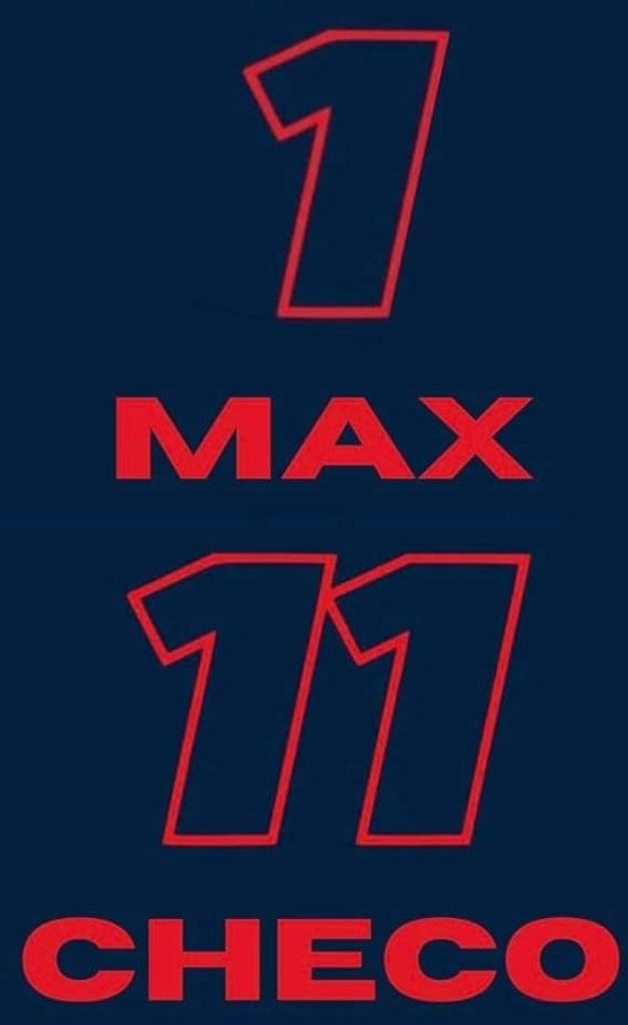Max en Checo diamond painting ontwerp
