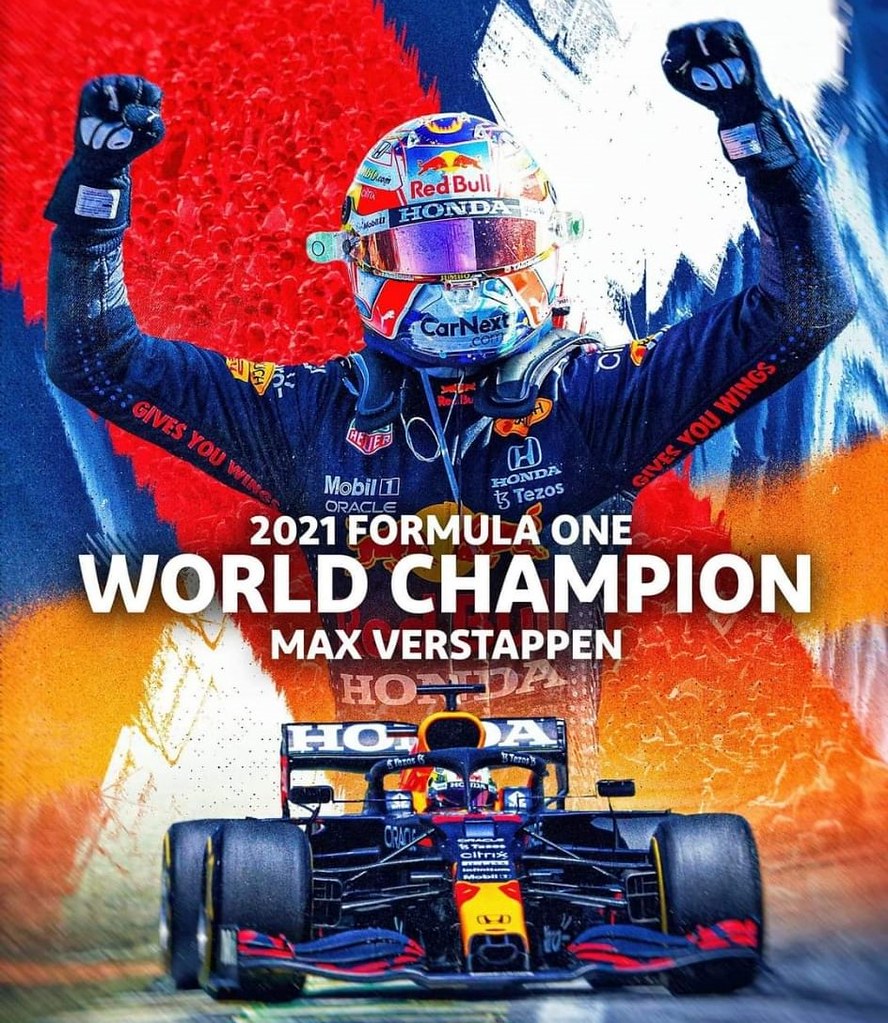 Diamond Painting Max Formule 1 kampioen met Ronde steentjes 100x80cm - Beste Kwaliteit