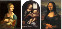 Thumbnail for Diamond Painting schilderijen van leonardo da vinci met Ronde steentjes 100x55cm - Beste Kwaliteit