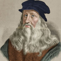 Thumbnail for Diamond Painting portrait of leonardo da vinci met Ronde steentjes 100x100 - Beste Kwaliteit