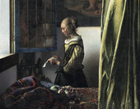 Thumbnail for Diamond Painting Dichter bij Vermeer met Ronde steentjes 80x100cm - Beste Kwaliteit