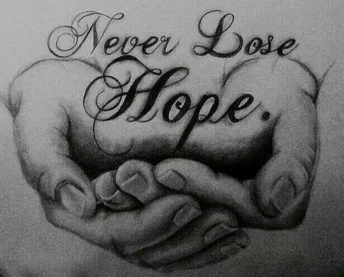 Never lose HOPE diamond painting ontwerp