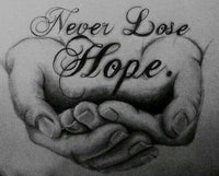 Thumbnail for Never lose HOPE diamond painting ontwerp