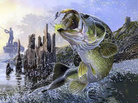 Thumbnail for Karpervissen diamond painting ontwerp