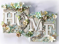 Thumbnail for Diamond Painting Home met Ronde steentjes 80x100cm - Beste Kwaliteit