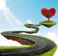 Thumbnail for De weg naar je hart diamond painting ontwerp
