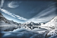 Thumbnail for Sneeuw bergen diamond painting ontwerp