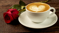 Thumbnail for Koffie met Roos diamond painting ontwerp