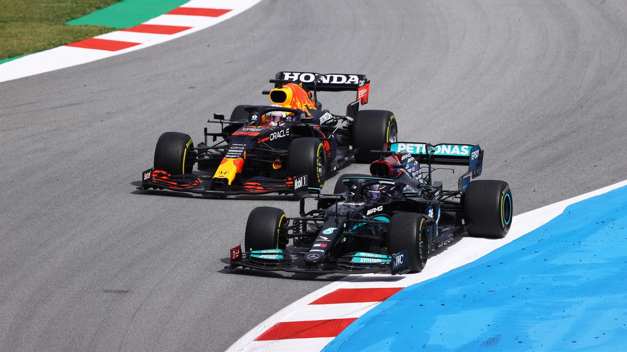 Hamilton en Verstappen diamond painting ontwerp