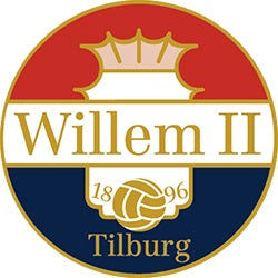 Diamond Painting Willem 2 logo met Ronde steentjes 100x100 - Beste Kwaliteit