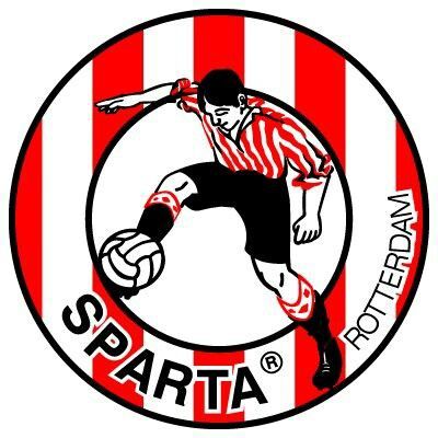 Diamond Painting Sparta Rotterdam logo met Ronde steentjes 100x100 - Beste Kwaliteit