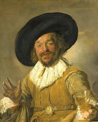 Thumbnail for Diamond Painting De Vrolijke Drinker van Frans Hals met Ronde steentjes 100x80cm - Beste Kwaliteit