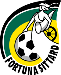 Thumbnail for Diamond Painting Fortuna Sittard Logo met Ronde steentjes 80x100cm - Beste Kwaliteit