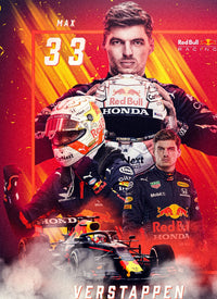 Thumbnail for Verstappen winnaar diamond painting ontwerp