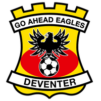 Thumbnail for Diamond Painting Go Ahead Eagles logo met Ronde steentjes 100x100 - Beste Kwaliteit