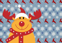 Thumbnail for Diamond Painting Rudolph met Ronde steentjes 80x100cm - Beste Kwaliteit