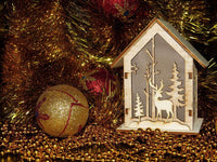 Thumbnail for Een Gouden Kerst diamond painting ontwerp
