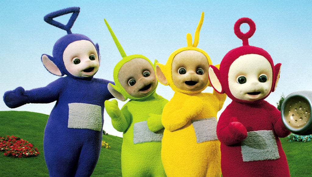 Diamond Painting Teletubbies met Ronde steentjes 100x55cm - Beste Kwaliteit