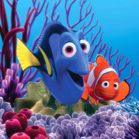 Thumbnail for Diamond Painting Finding Nemo met Dory op de foto met Ronde steentjes 100x100 - Beste Kwaliteit