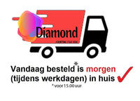 Thumbnail for Diamond Painting Max in vlam met Vierkante steentjes 80x65cm