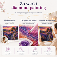 Thumbnail for Zo werkt diamond painting in 3 stappen kies je ontwerp, plak de steentjes en geniet van het eindresultaat