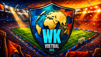 Thumbnail for WK Voetbal 2026 logo diamond painting ontwerp