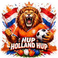 Thumbnail for Hup Holland Hup Leeuw diamond painting ontwerp