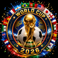 Thumbnail for World Cup 2026 Embleem diamond painting ontwerp