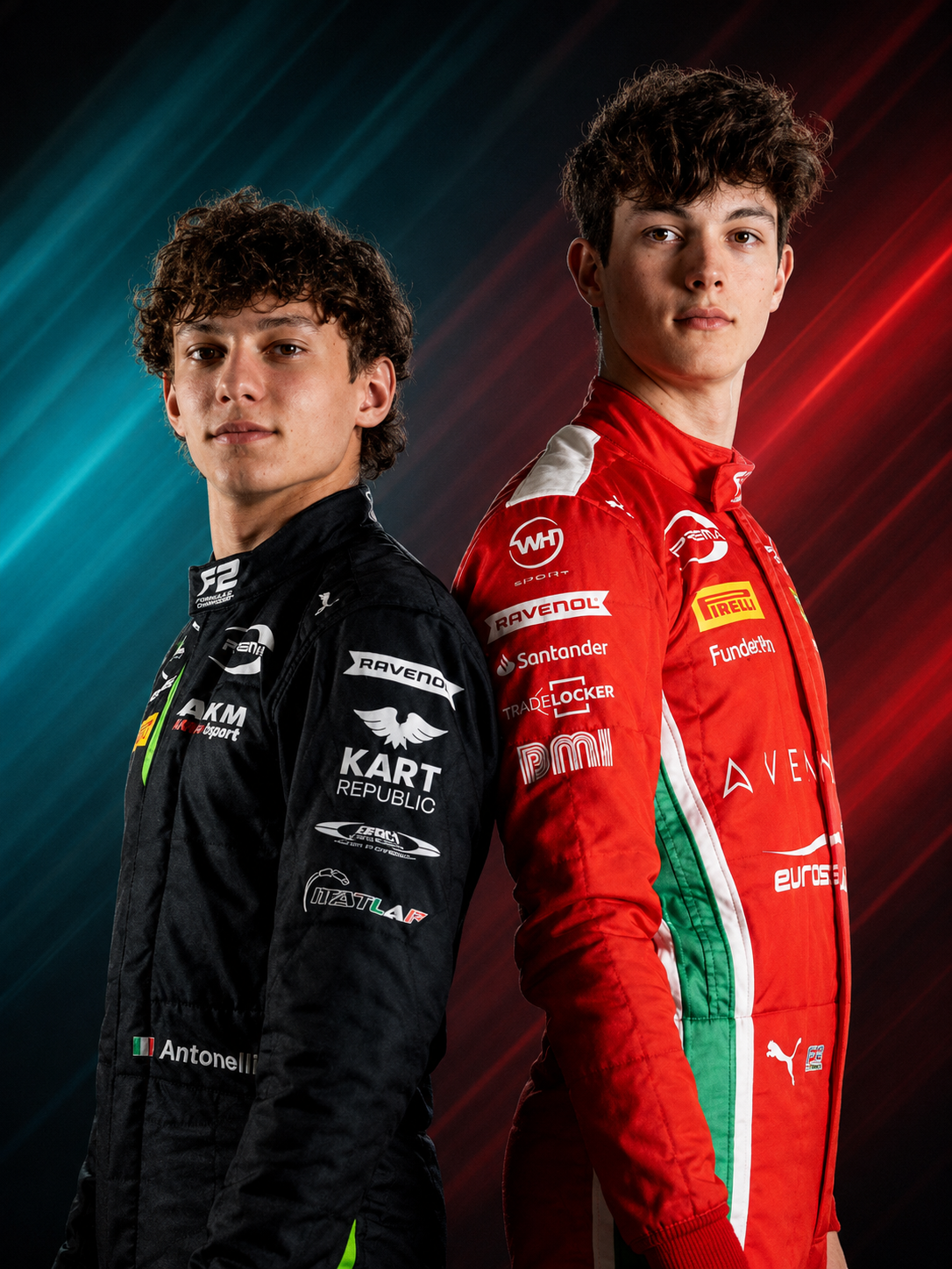 Jonge Race Talenten diamond painting ontwerp