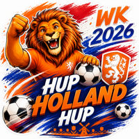 Thumbnail for Hup Holland Hup WK 2026 diamond painting ontwerp