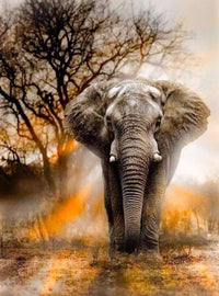 Thumbnail for Olifant diamond painting ontwerp