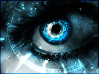 Thumbnail for Blauw oog diamond painting ontwerp