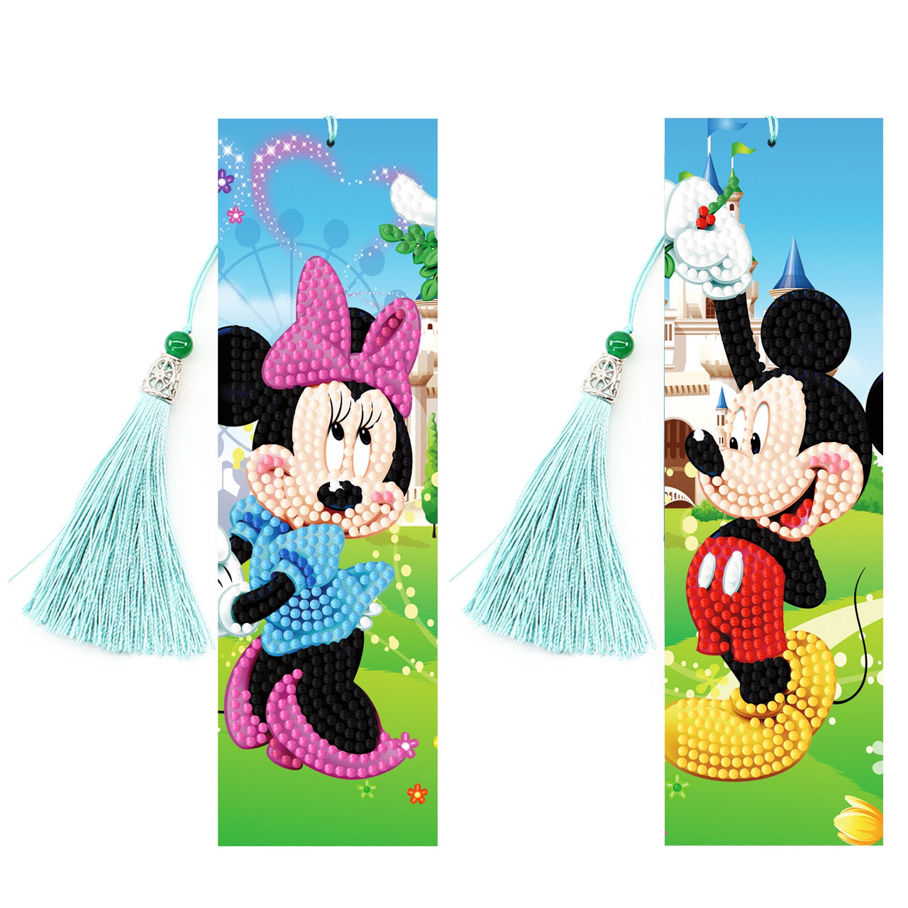 Mickey en Minnie Boekenlegger - Magische Leeservaring diamond painting for you