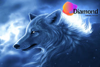 Thumbnail for Spookachtige wolf Diamond Painting for you
