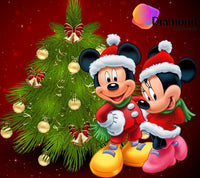 Thumbnail for Mickey en Minnie met Boom Diamond Painting for you