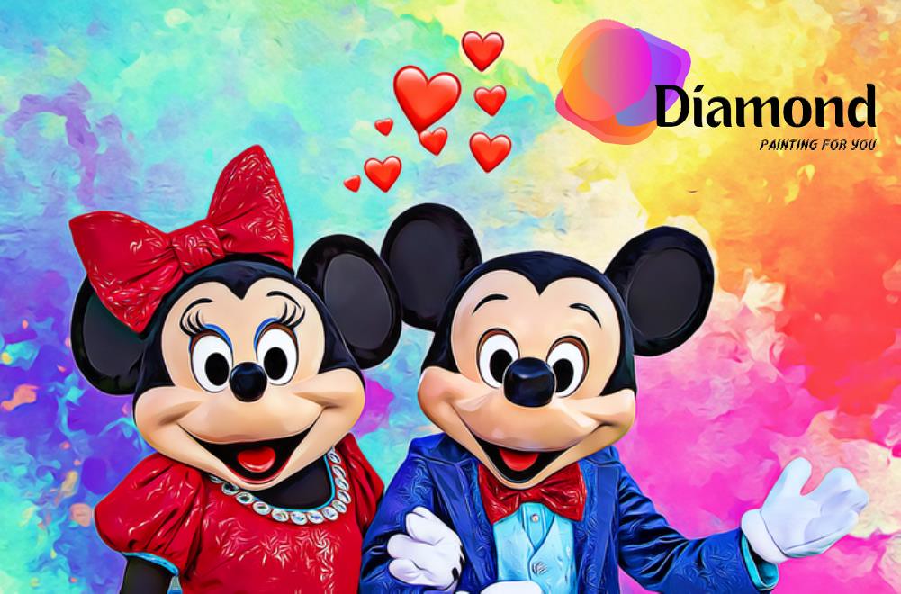 Mickey en minnie liefde Diamond Painting for you