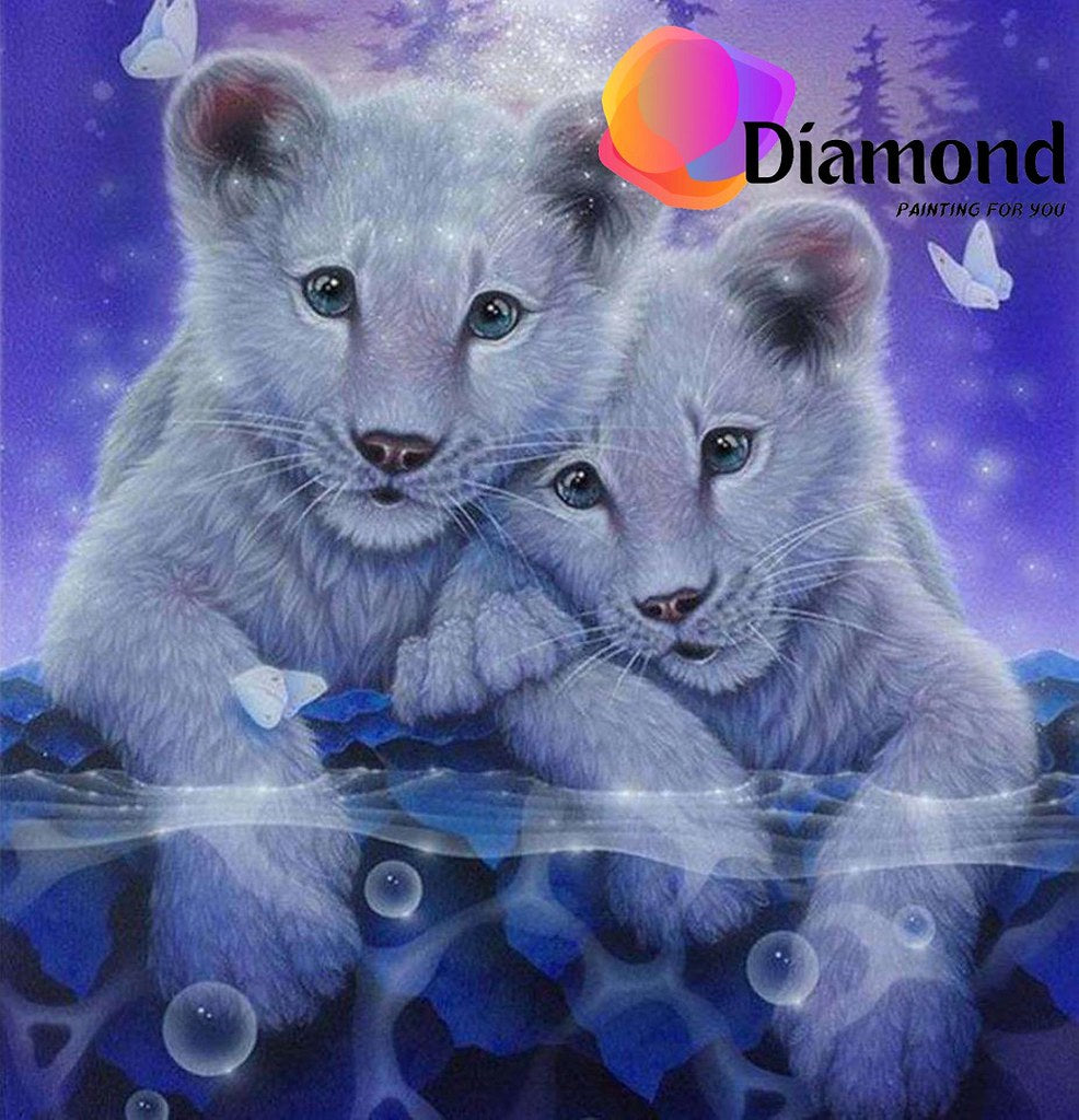 Leeuwen vriendjes Diamond Painting for you
