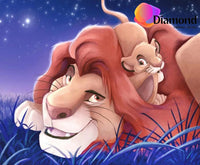 Thumbnail for Simba en Mufasa Diamond Painting for you