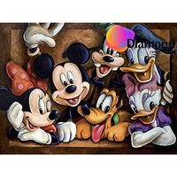 Thumbnail for Mickey Mouse & Vrienden op hout Diamond Painting for you