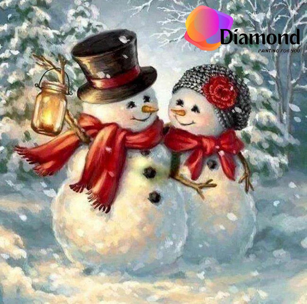 Sneeuwpoppen Diamond Painting for you