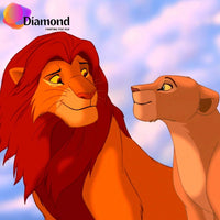 Thumbnail for Simba en Nala volwassen Diamond Painting for you